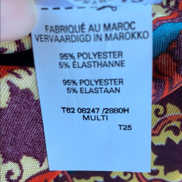 Per Una bohemian print tunic size 1X - Picture 8 of 10